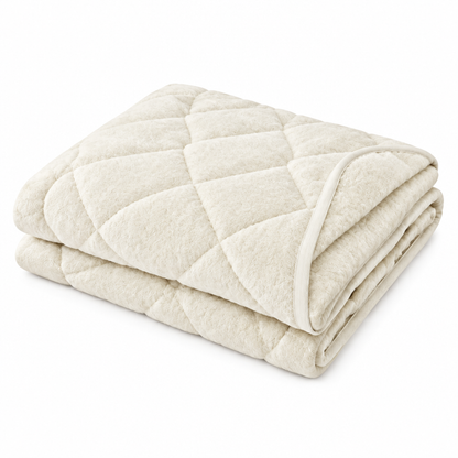Cloud Nine Quilted Cotton Comforter - White Background Hero Shot
