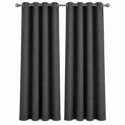 NightShield Pro Blackout Curtains - White Background Studio Shot