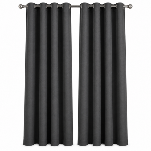 NightShield Pro Blackout Curtains - White Background Studio Shot