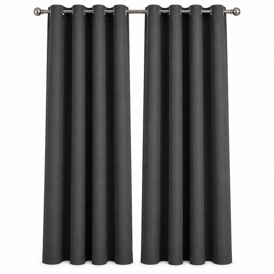 NightShield Pro Blackout Curtains - White Background Studio Shot
