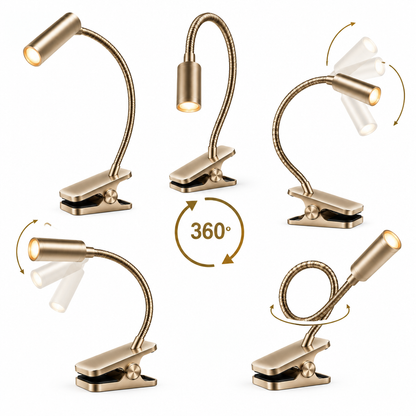 Flexible gooseneck 360 degree angle adjustment demonstration