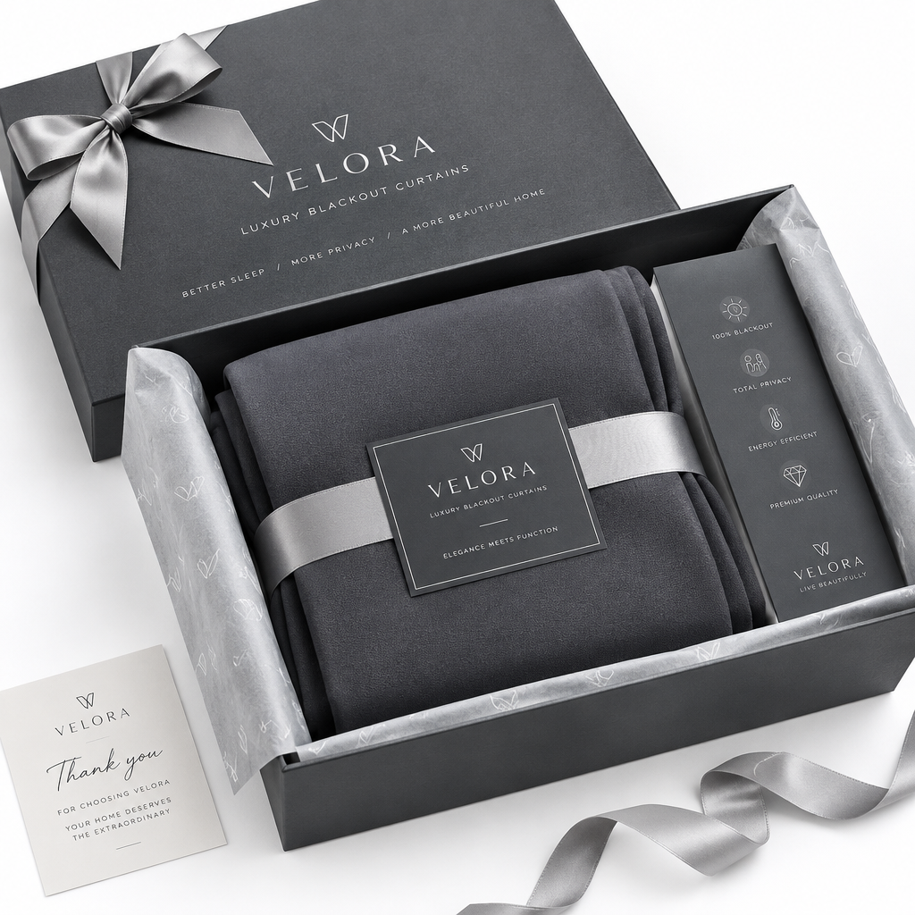 Premium gift packaging for blackout curtains